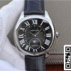 2 127 02e8cd94 eae7 4201 bc18 560575d3d987 Drive De Cartier Moonphase WGNM0009 1:1 Best Edition Acciaio inossidabile Quadrante nero