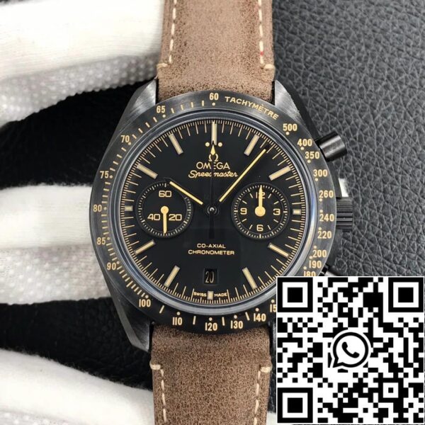 2 127 ffc4a450 578f 49d1 89cd 7a442c26a6c2 Omega Speedmaster 311.92.44.51.01.006 1:1 Best Edition OM Factory V2 Dark Side Of The Moon Μαύρο κεραμικό