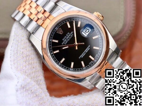 2 128 6191c30d 79d6 4c2d bb31 232d19809a3b Rolex Datejust 36MM 126231 AR Factory Men Watches 1:1 Best Edition Swiss ETA3135 Black Dial