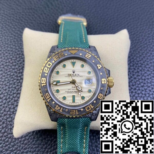 2 128 b7275364 9a0f 4171 9a89 7e06d96d03a9 Rolex GMT-MASTER II Diw 1:1 Best Edition Green Fabric Strap