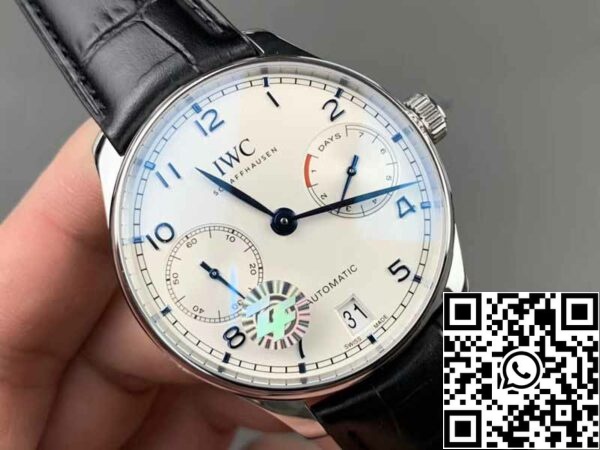 2 128 eee0bed8 bdb6 422e bdb3 a380488dee6f IWC Portugieser IW500705 1:1 Best Edition ZF Factory V5 White Dial Swiss ETA52010