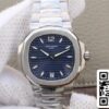 2 129 974792f5 424d 43d6 adba d0258697b6a3 Patek Philippe Nautilus 7118/1A-001 1:1 Best Edition PF Factory Blå urtavla