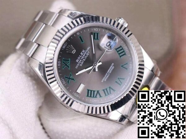 2 12 06e6133f 43d3 4e2d ad36 1883a64f028b Rolex Datejust M126334-0021 1:1 Mejor Edición TW Fábrica Gris Dial Swiss ETA3235