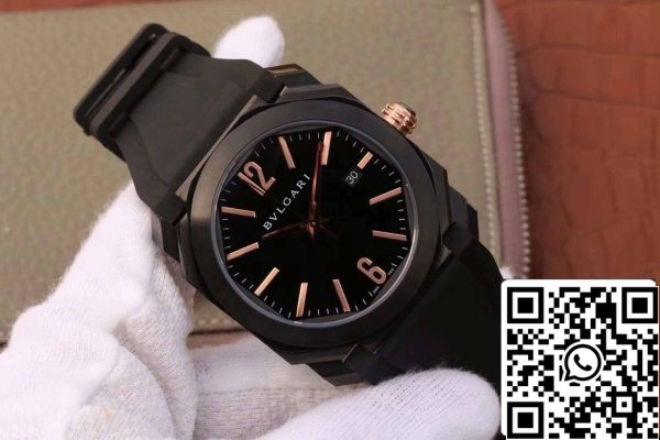 2 12 2960823a fe14 43ad ab83 5a0cf2c522b7 Bvlgari Octo 102581 BGO41BBSVD 1:1 Best Edition Black Dial