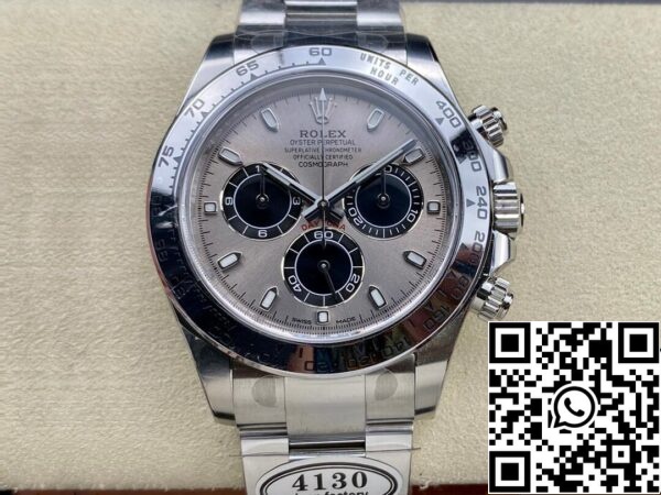 2 12 3f4cdc97 6653 45a9 b76b f5944c4ec7b0 Rolex Cosmograph Daytona M116509-0072 1:1 Meilleure édition Acier inoxydable propre d'usine