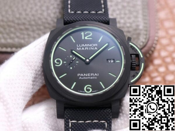 2 12 a4152425 bf46 4c08 949f 946d61d056b9 Panerai Luminor PAM1118 1:1 Best Edition VS Factory Black Dial