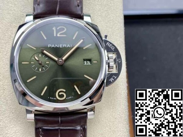 2 12 c88037b7 96a2 4932 803c 2b175be62136 Panerai Luminor PAM01329 1:1 Best Edition VS Fabriek Groene Wijzerplaat