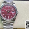 2 13 Rolex Day Date 118239 1:1 Best Edition EW Factory Cherry Dial