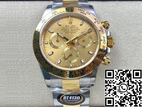 2 133 Rolex Daytona M116503-0003 1:1 Най-добро издание BT Фабрика за златен циферблат