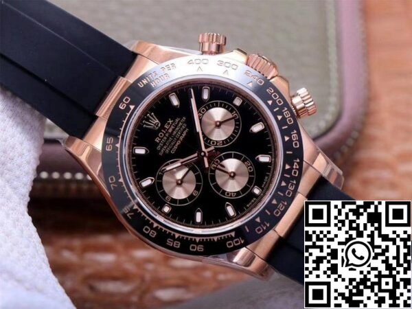 2 134 20f4d77c a999 4271 ad08 2d6cc4fc216e Rolex Daytona M116515LN-0017 1:1 Best Edition Noob Factory fekete számlap svájci ETA4130