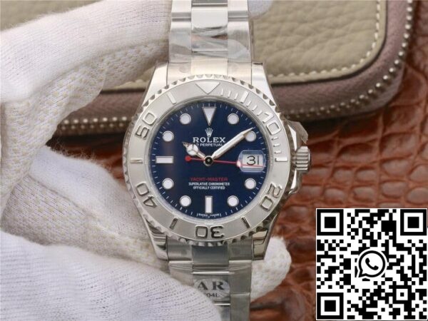 2 136 Rolex Yacht Master 268622 1:1 Best Edition AR Factory Esfera Azul