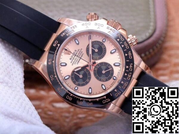 2 136 3ec00a2c c70b 44bf b454 7ce7659794f4 Rolex Daytona M116515LN-0021 1:1 Best Edition Noob Factory vaaleanpunainen Dial Sveitsin ETA4130