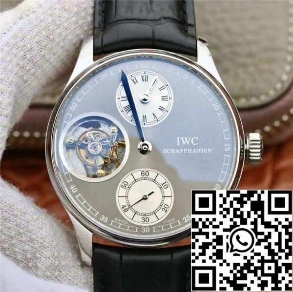 2 136 9b261c2c 9864 4dc4 95db 0aa2991d303d IWC portugál IW544603 ZF Factory 1:1 Best Edition Tourbillon szürke számlapja