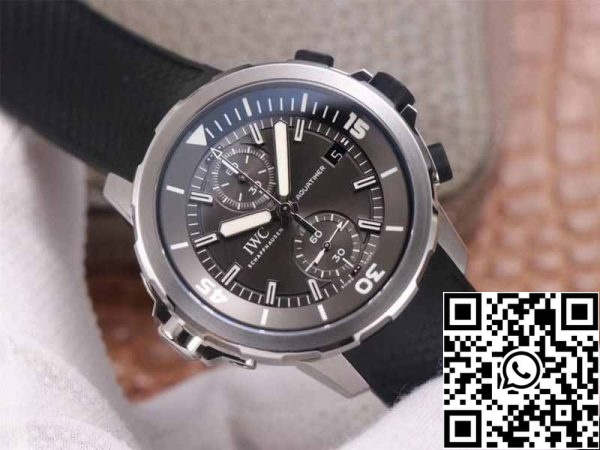 2 138 IWC Aquatimer IW379506 1:1 Beste Editie V6 Fabrieks Grijze Wijzerplaat Zwitserse ETA7750