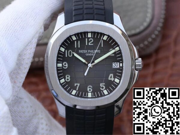 2 141 3392997a 5252 4893 88c6 0500215c2061 Patek Philippe Aquanaut 5167A-001 1:1 Mejor Edición ZF Factory Esfera gris