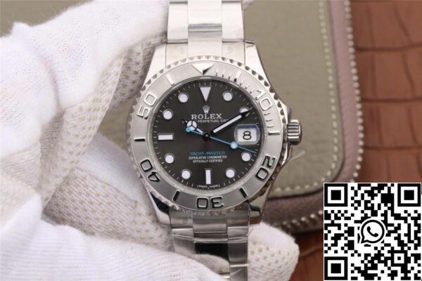 2 143 Rolex Yacht Master 268622-0002 1:1 Beste Editie AR Fabrieks Grijze Wijzerplaat 904L