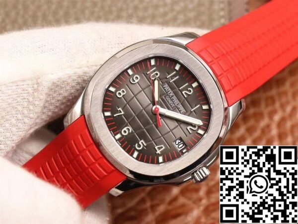 2 144 b6cc0ffe 33e0 417e bfce 9f91a2593058 Patek Philippe Aquanaut 5167A-012 1:1 Best Edition ZF Factory Gris Dial Swiss ETA324