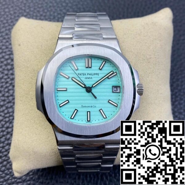 2 146 Patek Philippe Nautilus 5711/1A-018 1:1 Beste Editie 3K Fabrieks Tiffany Blauwe Wijzerplaat