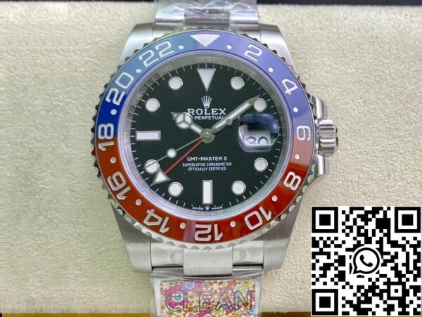 2 147 957e9438 d043 4134 98c8 9a38a0b54d29 Rolex GMT Master II M126710BLRO-0002 1:1 Best Edition Clean Factory Coke Circle