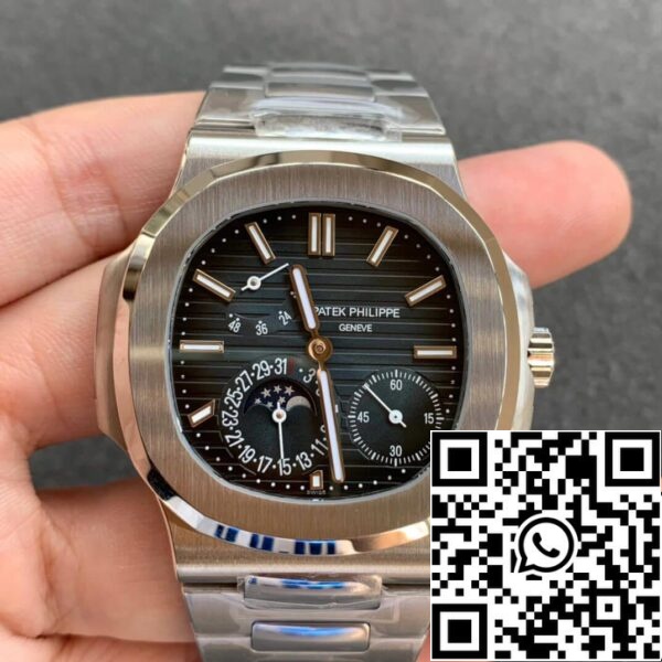 2 148 Patek Philippe Nautilus 5712/1A-001 1:1 Най-добро издание ZF Factory Тъмно син циферблат