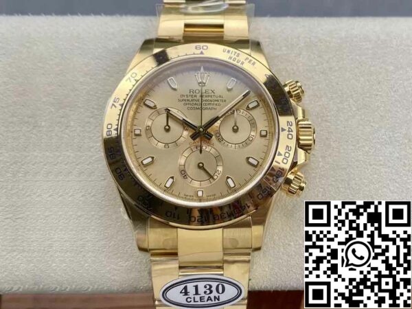 2 14 31704e3e 9034 4a6c 874b 98bedea1e79e Replika Rolex Cosmograph Daytona M116508-0003 Czyste fabryczne żółte złoto