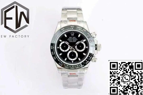 2 14 87ecf489 8f9e 41b7 94fa bebb2e9a9afb Rolex Cosmograph Daytona M116500LN-0002 1:1 Best Edition EW Factory Musta Dial