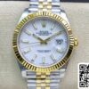 2 14 bf0076c4 6e5f 4492 a109 490fb42fa8ad Rolex Datejust M126333-0016 41mm jubileumi szíj VS gyári rozsdamentes acélból készült