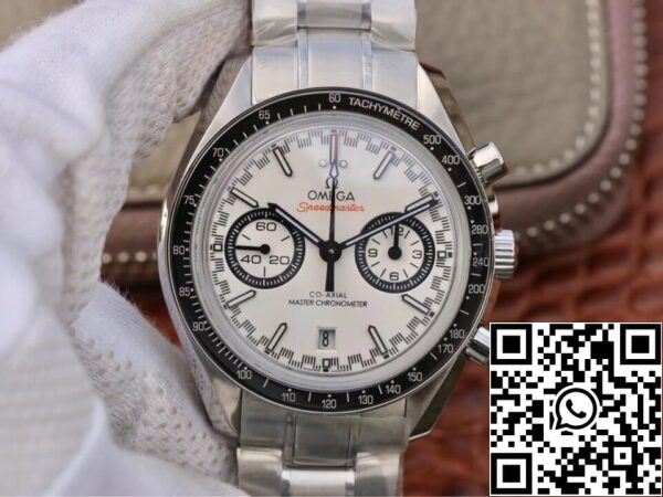 2 14 e63b044f e2f2 4f08 a766 69e49083b11d Omega Speedmaster Racing Chronograph 329.30.44.51.04.001 1:1 Best Edition OM Factory kerámia lünetta