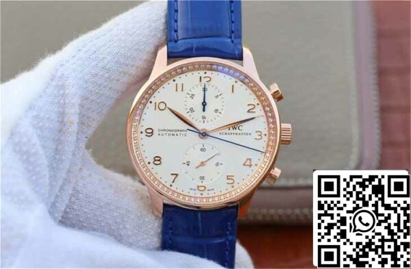 2 151 98543d6a a7be 4e75 b514 2dc331d8c567 IWC Portuguese ZF Factory 1:1 Best Edition Blue Strap