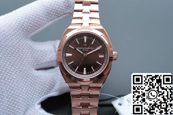 2 153 Vacheron Constantin tengerentúli 4500V 1:1 Best Edition 8F gyári rózsaarany 2 153 Vacheron Constantin Overseas 4500V 1:1 Best Edition 8F gyári rózsaarany