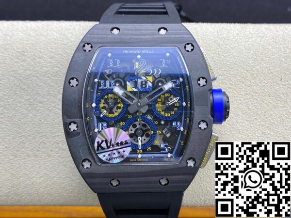 2 153 b619aaaf a9a9 4e63 a9df 243d5d279398 Richard Mille RM-011 1:1 Best Edition KV Factory Carbon Fiber 1:1 Best Edition KV Factory Carbon Fiber