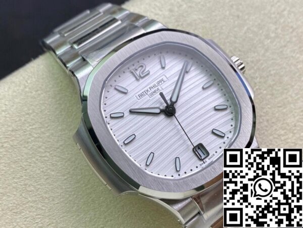 2 159 Patek Philippe Nautilus Ladies 7118/1A-010 1:1 Най-добро издание 3K Factory Silver Dial