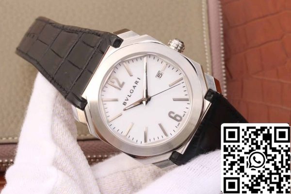 2 15 064fbd03 0f69 49dd a908 b9c5cfed9475 Bvlgari Octo 102779 OC41C6SLD 1:1 Best Edition Quadrante bianco