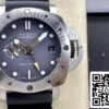 2 15 2 15 7F3BBB82A 60D 4ACD 4AC8 8CF2 168B2CBAC74F Panerai Submersible PAM1323 1:1 Best Edition VS Factory Dial Gray Dial