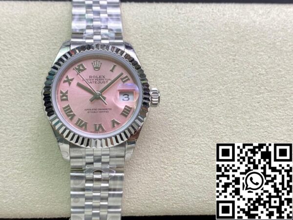 2 15 d80bbf16 a99f 4f93 b17f bd8381c8e2ef Rolex Datejust M279174-0017 28MM 1:1 Best Edition EW Factory Quadrante Rosa