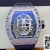 2 162 Richard Mille RM052 Tourbillon 1:1 Best Edition EUR Quadrante teschio di fabbrica