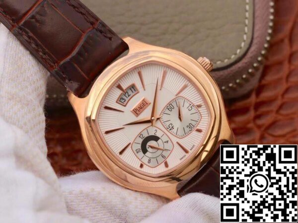 2 162 e133940e 52ac 4c89 ba0a b713bdaa2a59 Piaget Black Tie Emperador G0A32017 Orologi Meccanici 1:1 Best Edition SWISS 850P 18K Rose Gold Quadrante Bianco