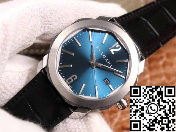 2 16 32a58c05 dd1b 4313 87cb 7f59e64ac776 Bvlgari Octo 102429 1:1 Best Edition BV Factory Light Blue Dial