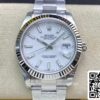 2 16 479ffa3a 1107 4ef0 9bdb 7465dfb2ecb3 Rolex Datejust M126334-0009 41mm jubileumi szíj VS gyári rozsdamentes acélból készült