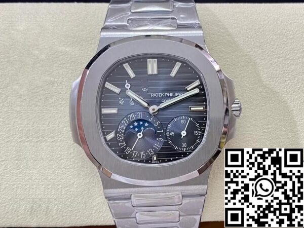 2 16 607e393e 55e6 4033 b769 cb09d93458f0 Patek Philippe Nautilus 5712/1A-001 1:1 Best Edition PPF Factory V2 Blue Dial