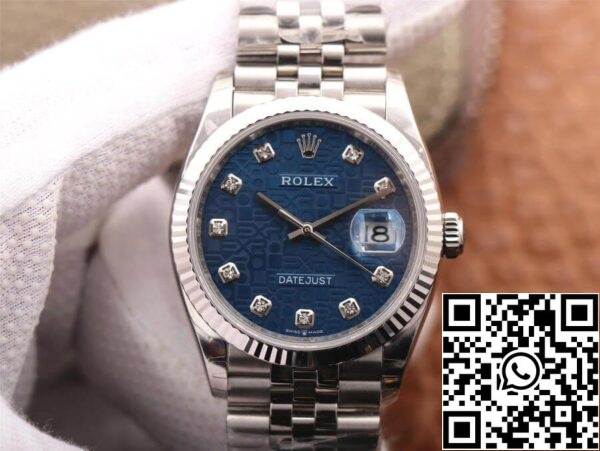 2 174 eabea9ce 4138 4254 ae2c 0cc5536f9628 Rolex Datejust M126234-0011 1:1 Best Edition EW Factory Blue Dial