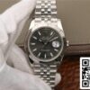 2 176 2df3f37c e52f 4324 ac69 791140164d77 Rolex Datejust M126300-0008 1:1 Beste Editie EW Fabrieks Grijze Wijzerplaat