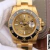 2 177 Rolex Submariner 116618 1:1 Best Edition Noob Factory V7 Gild Diamond-Studded Dial