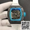 2 17 5220d601 4c6e 41e9 a6b7 825502da7d9c Richard Mille RM055 1:1 Best Edition ZF Factory Carbon Fiber Skeleton Dial