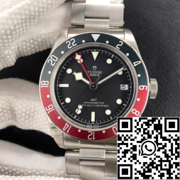 2 17 a3cba380 70d4 4645 b4ca 18d7c154ee0b Tudor Heritage Black Bay M79830RB 1:1 Best Edition ZF Factory Fekete számlapja