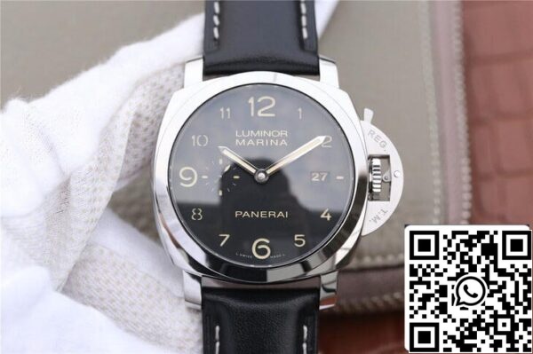 2 17 b2ac0abb ab56 4d42 810e d0eb0b4cb431 Panerai Luminor PAM00359 1:1 Best Edition VS Factory Esfera negra