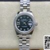 2 18 Rolex Datejust 28MM 1:1 Best Edition BP Factory Diamond set Black Dial