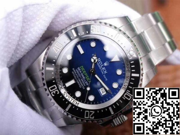 2 183 Rolex Sea-Dweller Deepsea M126660-0002 1:1 Best Edition Noob Factory D-Blue Sveitsin ETA3235