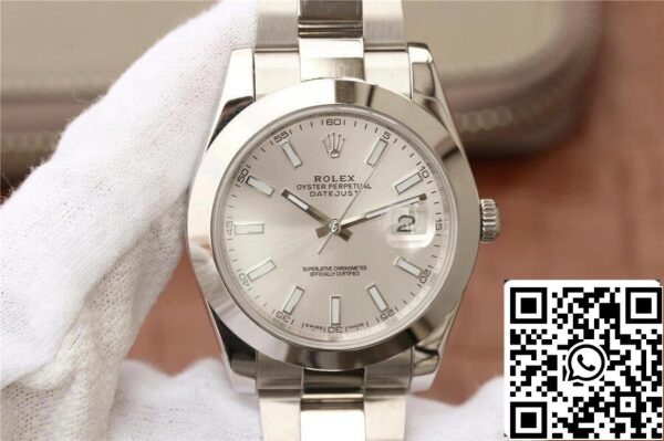 2 183 12f7f1ea 8cd5 4b4f a3dc 5f01dc1f5bb7 Rolex Datejust M126300-0005 1:1 Best Edition EW Factory Λευκό καντράν