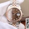 2 184 8748b3a4 94ce 4595 ab5b b24353f9044c Rolex Datejust M126331-0004 1:1 Best Edition EW Gyári barna számlap 1:1 Best Edition EW Gyári barna számlap